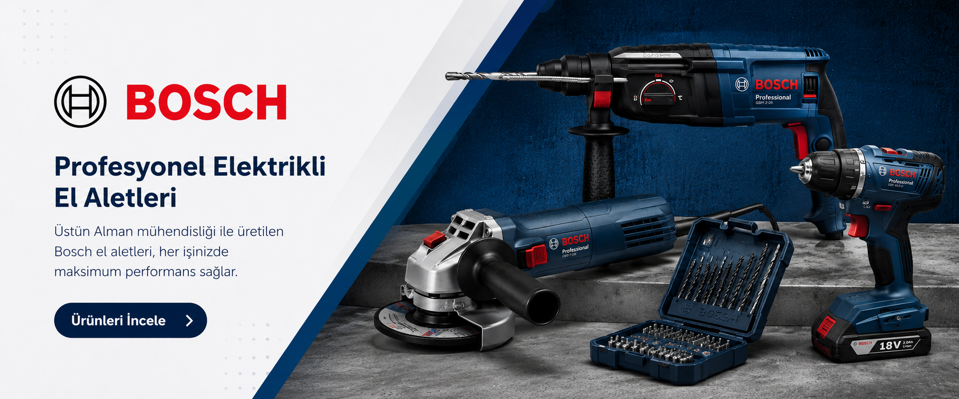 Profesyonel Elektrikli El Aletleri
