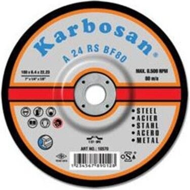 KARBOSAN 180x6,4x22 Taşlama Taşı