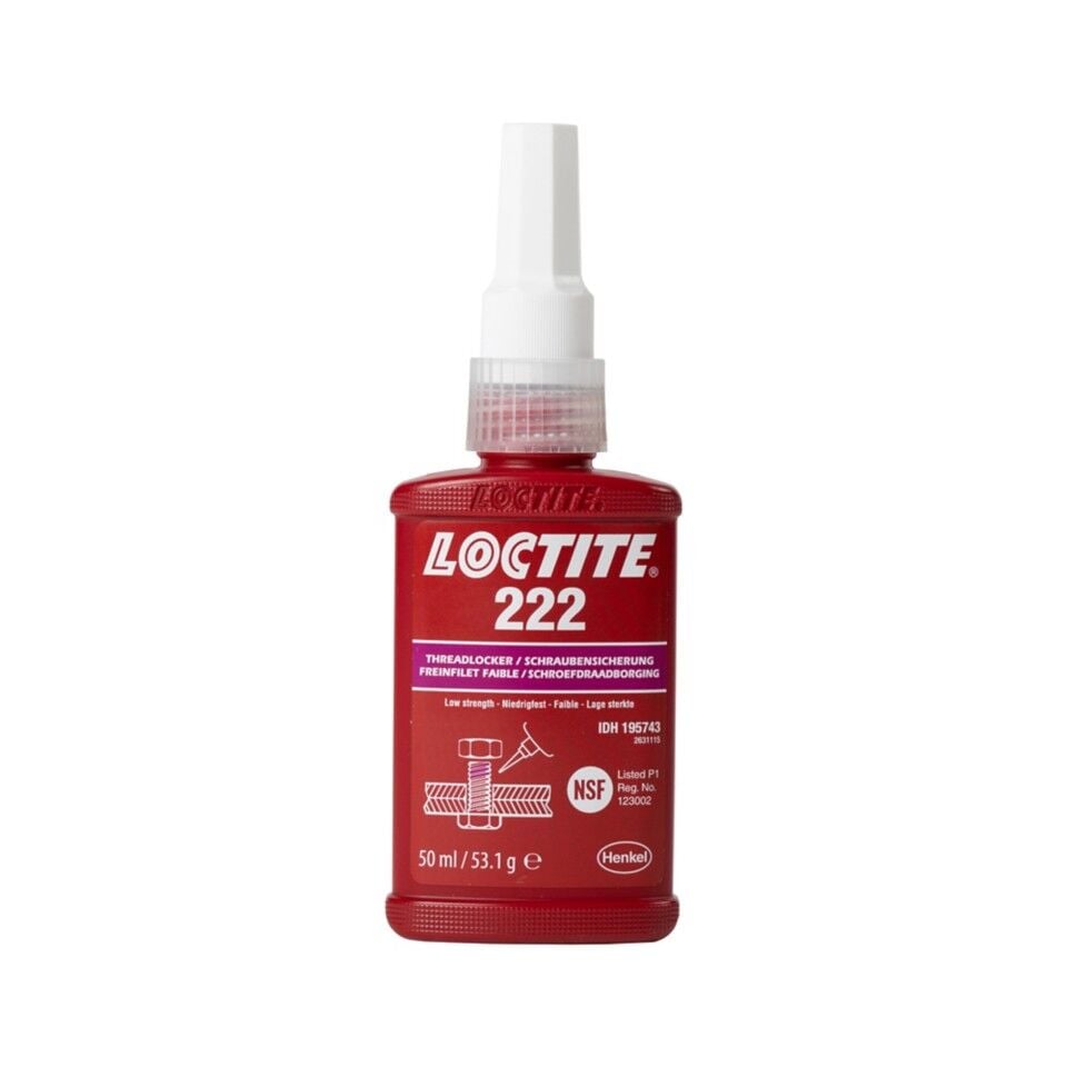 LOCTITE 222 Cıvata Sabitleyici Sökülebilir 50 ml